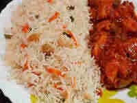 ফ্রাইড রাইস + চিকেন চিলি